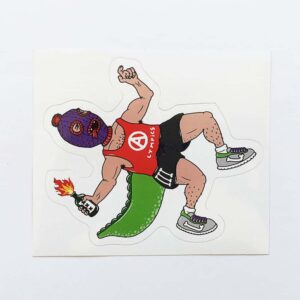 „Humanoids“ series of stickers by SPÄM: Alympics