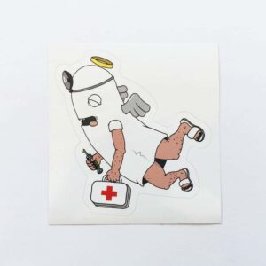 „Humanoids“ series of stickers by SPÄM: Ghostdoc