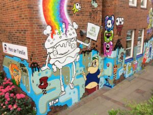 "We Are Family" / with King #FFart, angry_koala & Johniversum / Hamburg / 2017