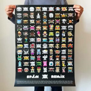 „SPÄM REMIX“ A1 Poster