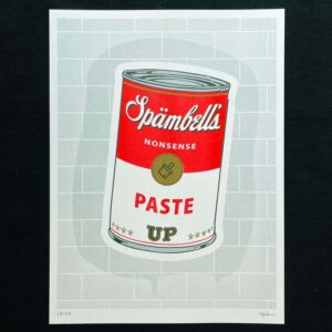 „Spämbell’s“ series of riso prints by SPÄM: Paste Up