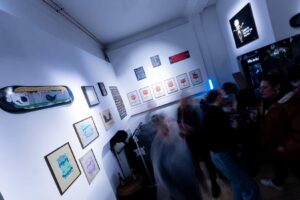 SERVIERVORSCHLAG, SPÄM solo exhibition at K-OZ gallery in Hamburg, October 2023