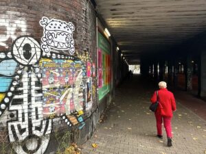 „Burger Bomb“ Paste-Up by SPÄM in Düsseldorf