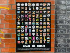 "SPÄM REMIX“ Poster