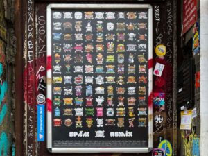 "SPÄM REMIX“ Poster
