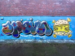 SPÄM „Good Frames - Bad Paintings“ Wall in Lüneburg, 2024